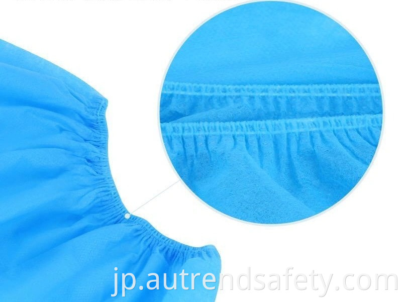 Disposable Shoe Cover Disposable Non Woven Shoe Covers Blue Color Non Woven Boot Cover 2